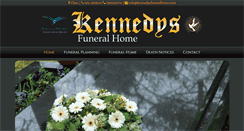 Desktop Screenshot of kennedysfuneralhome.com
